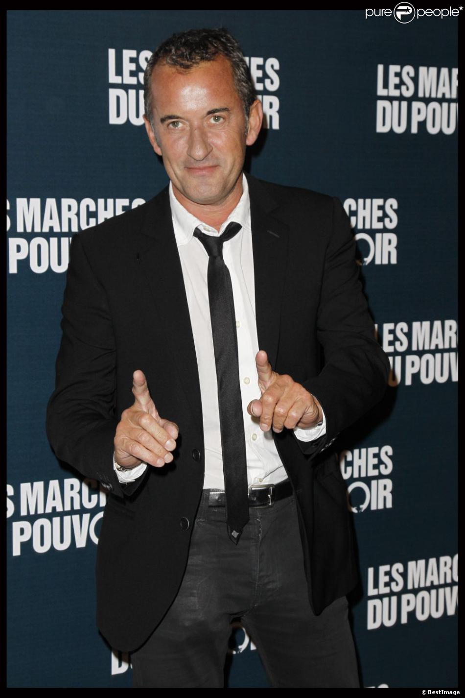 Christophe Dechavanne le 18 octobre 2011 à Paris.