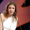 Adèle Exarchopoulos en larmes à la cérémonie de clôture du 66e festival  de Cannes, le 26 mai 2013.