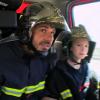 Patrick Fiori en pompier dans l'émission "Ce soir tout le monde rêve" diffusé sur France 2 le 26 juillet 2013.