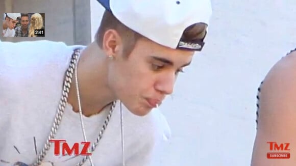 Justin Bieber : Nouveau dérapage, il crache en direction de ses fans