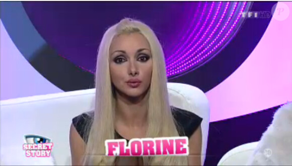 Florine dans la quotidienne de Secret Story 7 le samedi 27 juillet 2013 sur TF1