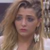 Clara en larmes dans la quotidienne de Secret Story 7 sur TF1 le samedi 27 juillet 2013