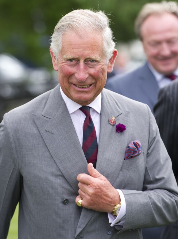 Le prince Charles à la Westchester Cup de polo le 28 juillet 2013 au Great Park de Windsor.