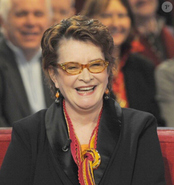 Dominique Lavanant dans Vivement Dimanche en 2010.