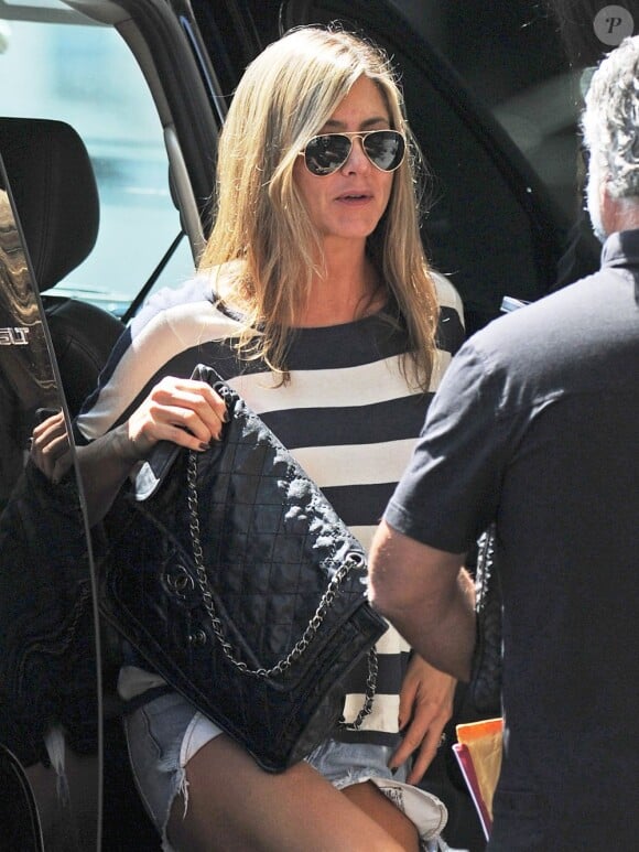 Jennifer Aniston à New York, le 29 juillet 2013.