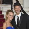 Novak Djokovic et Jelena Ristic au Love Ball à l'Opéra Garnier le 27 juillet 2013