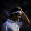 Roger Federer lors de son élimination à Wimbledon le 26 juin 2013