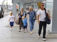 Gwen Stefani : Fatiguée mais stylée, elle arrive en France avec toute sa famille