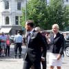 Le prince Haakon et la princesse Mette-Marit de Norvège assistaient le 22 juillet 2013 en la cathédrale d'Oslo à un service commémorant les victimes des attentats perpétrés en 2011 par Anders Behring Breivik.