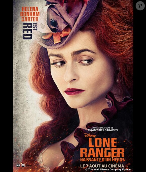 Affiche du film Lone Ranger avec Helena Bonham Carter