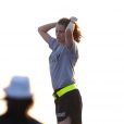 Kristen Stewart sur le tournage de Camp X-Ray à Los Angeles le 18 juillet 2013