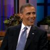 Le président Barack Obama lors de son passage sur le plateau de l'émission The Tonight Show with Jay Leno, le 6 août 2013.