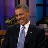 Le président Barack Obama sur le plateau de l'émission The Tonight Show with Jay Leno, le 6 août 2013.