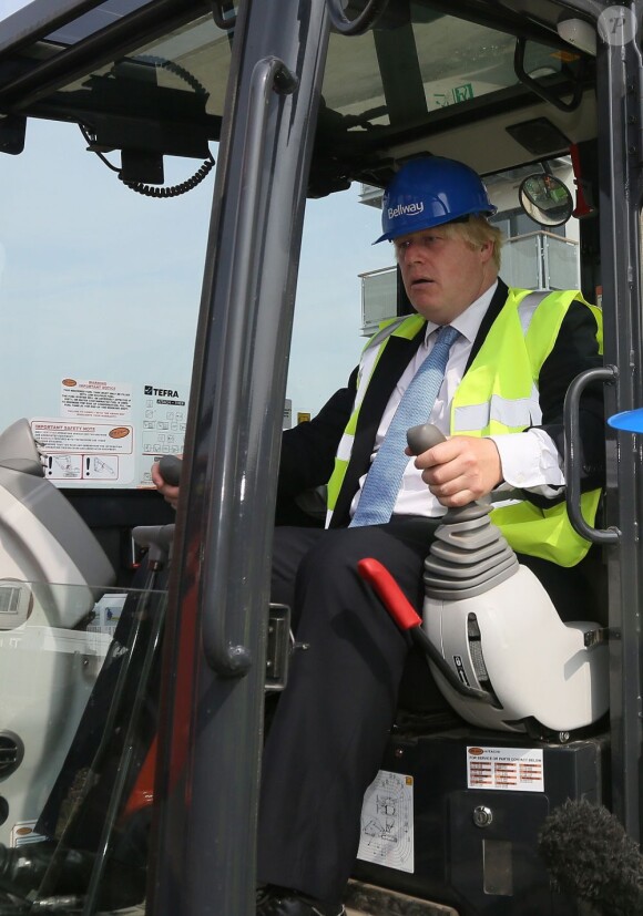 Boris Johnson à Londres le 22 juillet 2013.