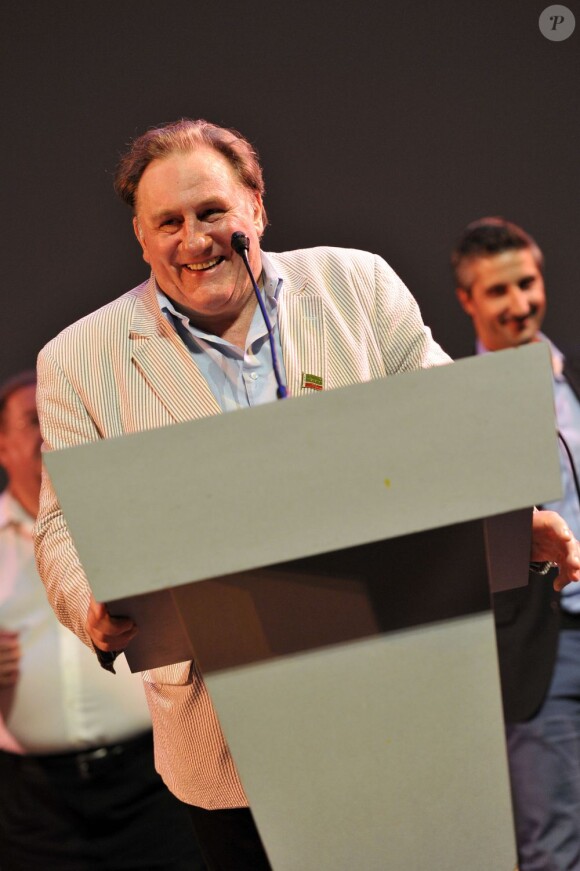 L'acteur Gérard Depardieu à Nice le 16 juin 2013.