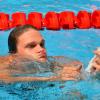Yannick Agnel soulagé après sa victoire sur 200 m nage libre à Barcelone le 29 juillet 2013