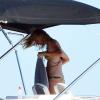 L'ancien top Jodie Kidd dévoile son corps Nikki Beach de Saint-Tropez le 11 août 2013