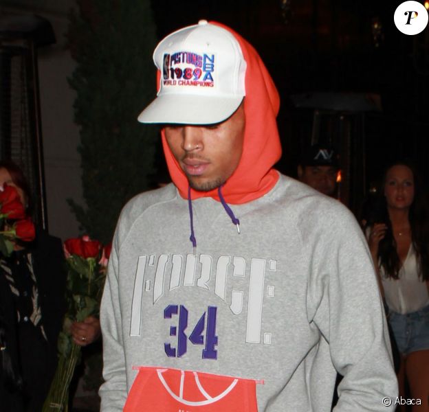 Chris Brown à Los Angeles, le 5 août 2013.