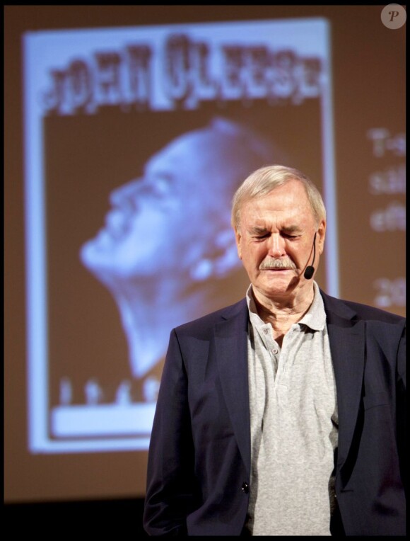 John Cleese en spectacle à Goteborg le 8 octobre 2010. 