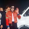 Michael Jackson et Debbie Rowe en 1997 lors de la tournée History