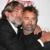 Luc Besson et Pierre-Ange Le Pogam au Festival de Cannes le 14 mai 2009.