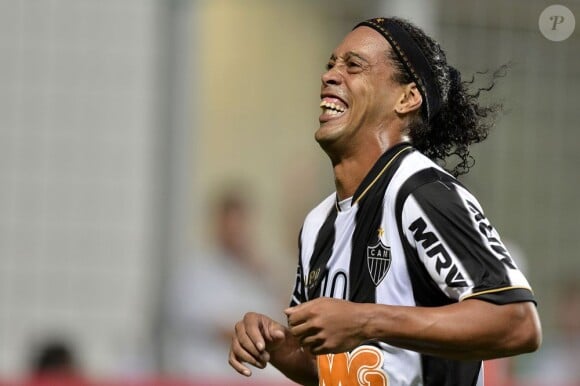 Ronaldinho à Belo Horizonte, le 3 avril 2013.