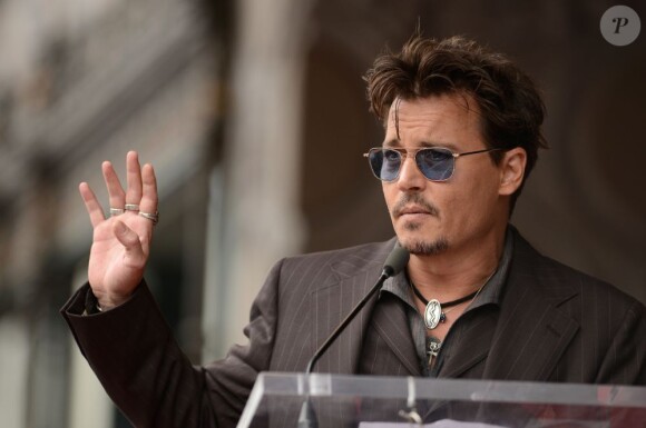 Johnny Depp à Los Angeles, le 24 juin 2013.