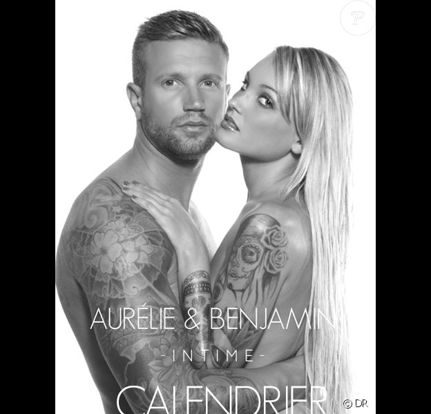 Les Anges De La Tele Realite 5 Aurelie Et Benjamin Nus Pour Un Calendrier Sexy Purepeople