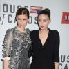 Les soeurs Kate et Rooney Mara à la première de la série "House of Cards" à New York, le 30 janvier 2013.