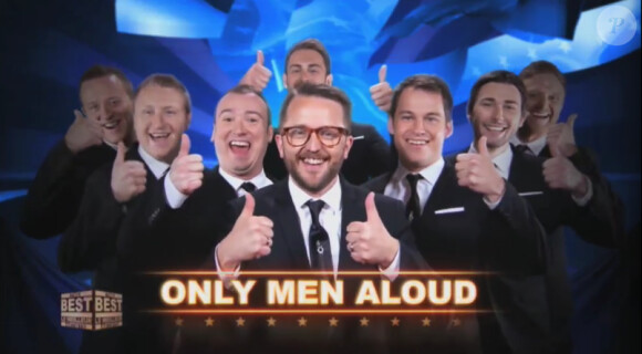 Les Only men aloud dans The Best : le meilleur artiste le vendredi 23 août sur TF1