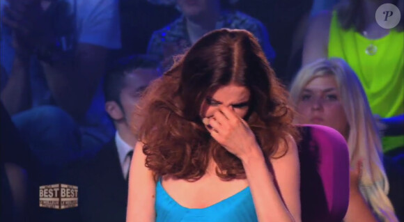 Alessandra Martines pleure dans The Best : le meilleur artiste le vendredi 23 août sur TF1