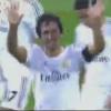 Raul marque pour le Real Madrid lors de son match hommage à Madrid le 22 août 2013.