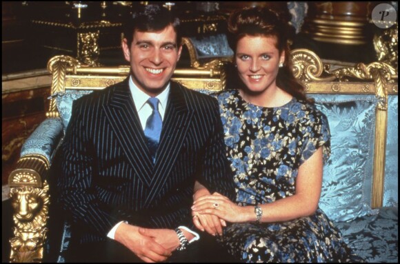 Sarah Ferguson et le prince Andrew, duc d'York, en avril 1993