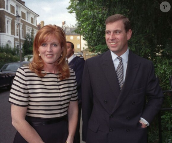 Sarah Ferguson et le prince Andrew, duc d'York, en 1997