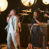 Macklemore, Mary Lambert et Ryan Lewis sur la scène des MTV Video Music Awards 2013 à New York, le 25 août 2013.