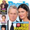 Couverture du magazine People sur la rupture entre Michael Douglas et sa femme Catherine Zeta-Jones.