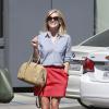 Reese Witherspoon va faire du shopping avec une amie à Beverly Hills, le 5 août 2013.