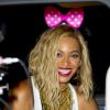 Beyoncé s'éclate au parc d'attractions de Coney Island pour le tournage de son clip à New York, le 29 août 2013.