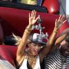 Beyoncé filme son nouveau clip à Coney Island, le 29 août 2013.