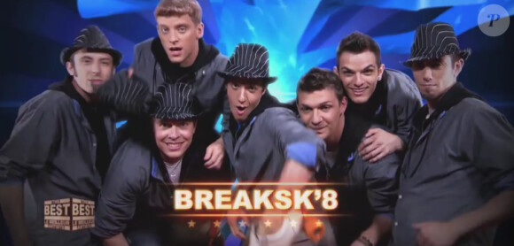 Les Breaksk8 dans The Best : le meilleur artiste sur TF1 le vendredi 30 août 2013