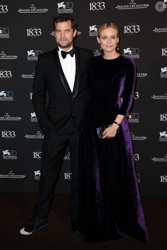 Joshua Jackson et Diane Kruger assistent au dîner de gala donné par Jaeger-LeCoultre pour son 180e anniversaire à l'opéra La Fenice. Venise, le 2 septembre 2013.