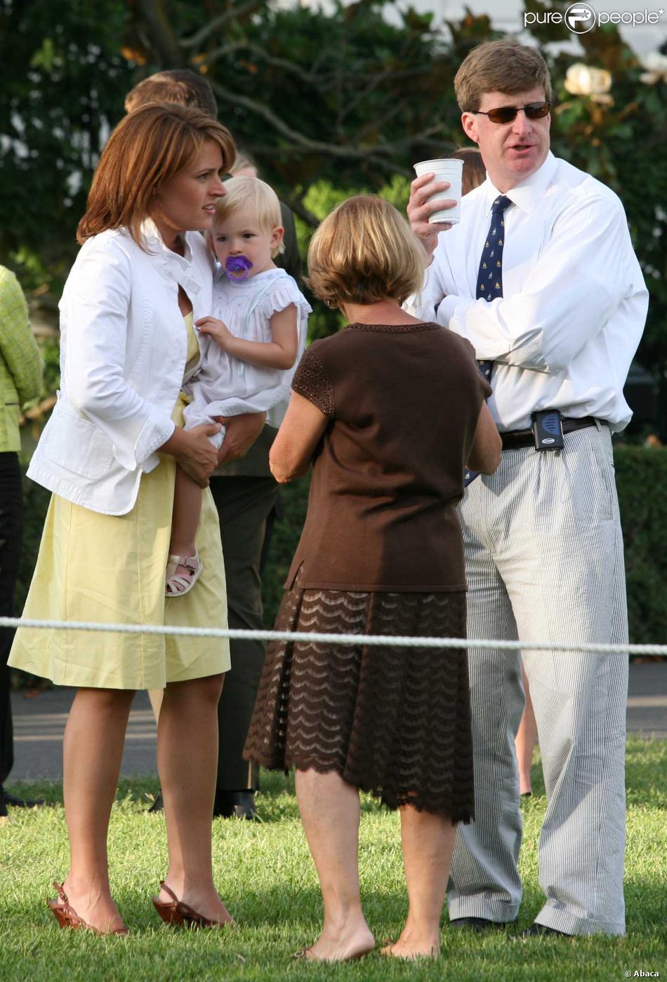  Patrick Kennedy, ici lors d&#039;un pique-nique organisée par les Obama, attend pour novembre 2013 son deuxième enfant avec son épouse Amy. Une petite soeur pour leur fils Owen. 