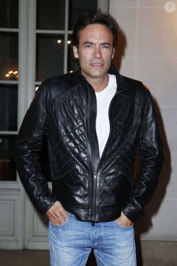 Anthony Delon au lancement de la nouvelle version du magazine "Lui", avenue Foch à Paris, le 3 septembre 2013.