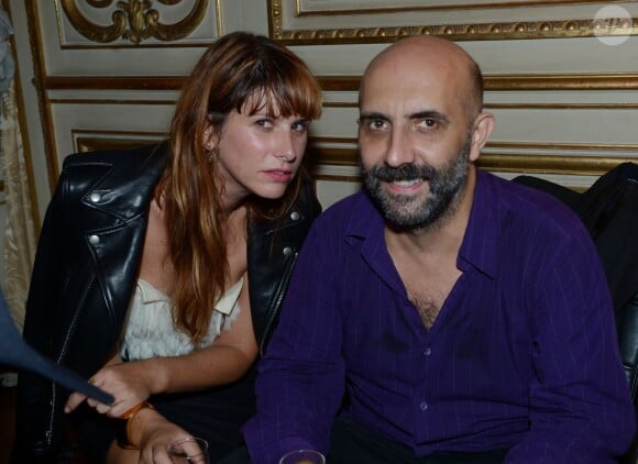 Gaspard Noé et Céline Togni - Lancement de la nouvelle version du magazine "Lui", avenue Foch à Paris, le 3 septembre 2013.