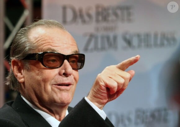 Jack Nicholson à Berlin, le 21 janvier 2008.