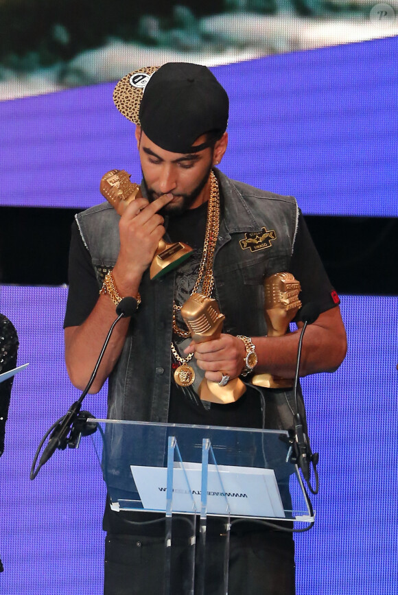 La Fouine, triple vainqueur lors des des Trace Urban Music Awards 2013.