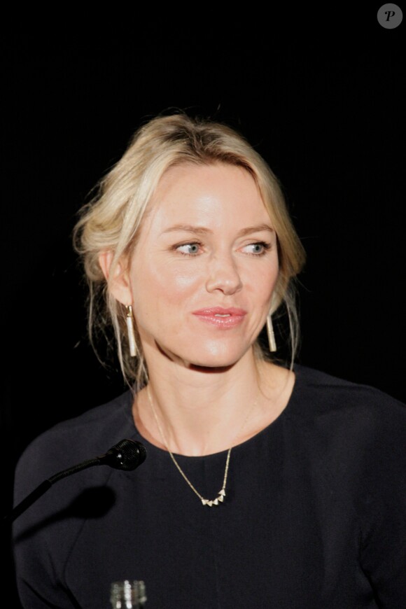 Naomi Watts en conférence de presse à Paris pour la promotion de Diana, le 6 septembre 2013