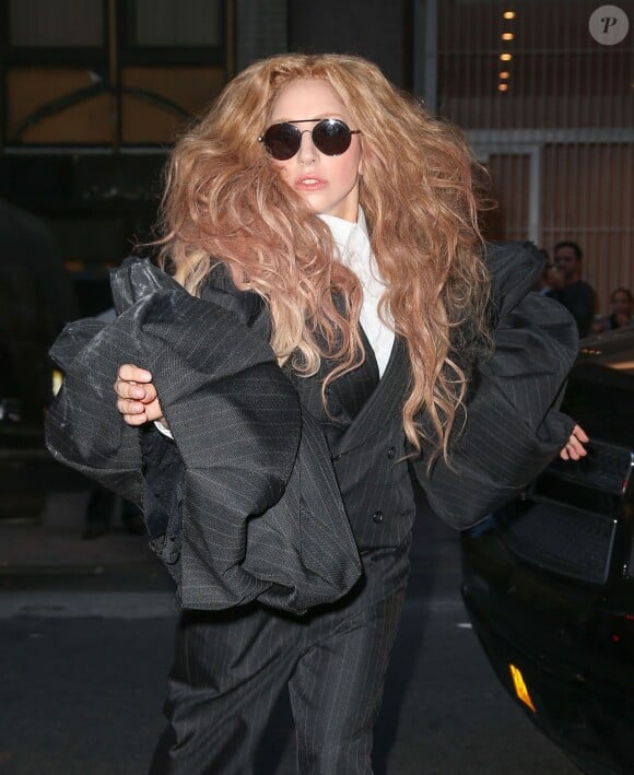 Lady GaGa lors de la première cérémonie des Fashion Media Awards, le 6 septembre 2013 à New York.