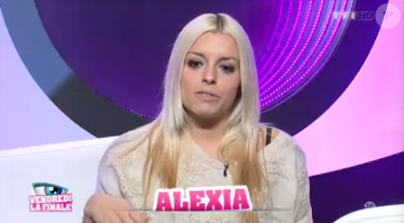 Alexia dans la quotidienne de Secret Story 7 sur TF1 le lundi 9 septembre 2013