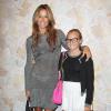 Kelly Bensimon et sa fille assistent au défilé Alice + Olivia printemps-été 2014. New York, le 9 septembre 2013.